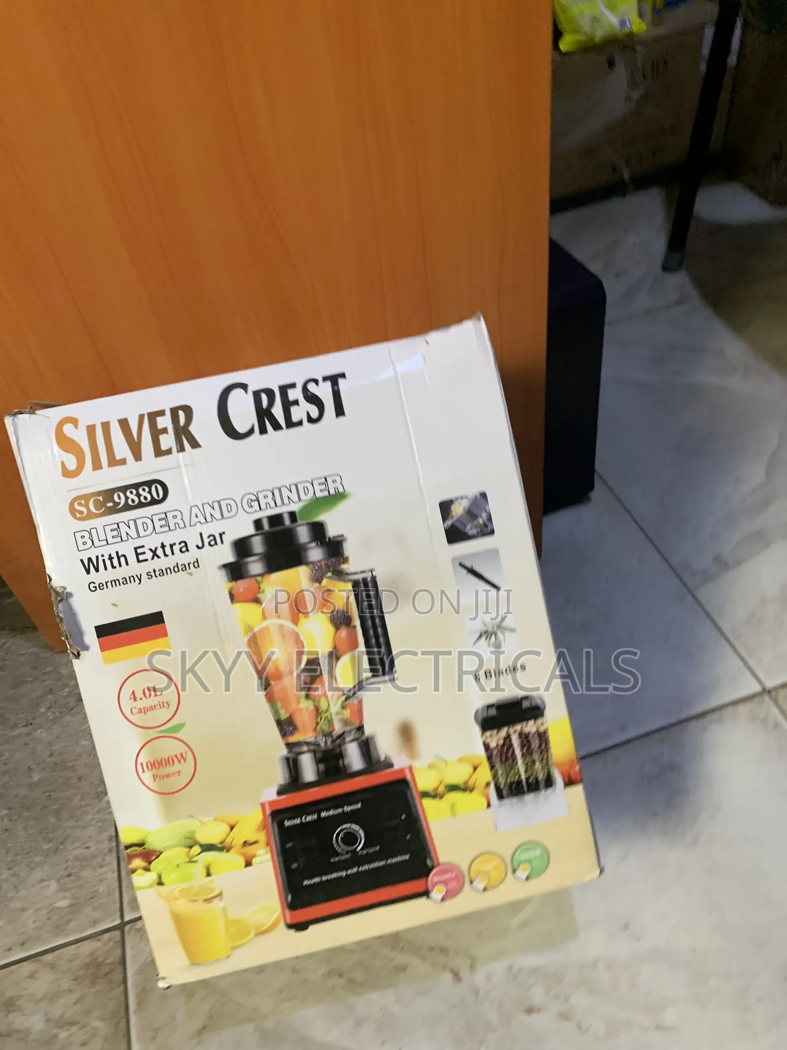 Available Silver Great 4litres Electric Blender