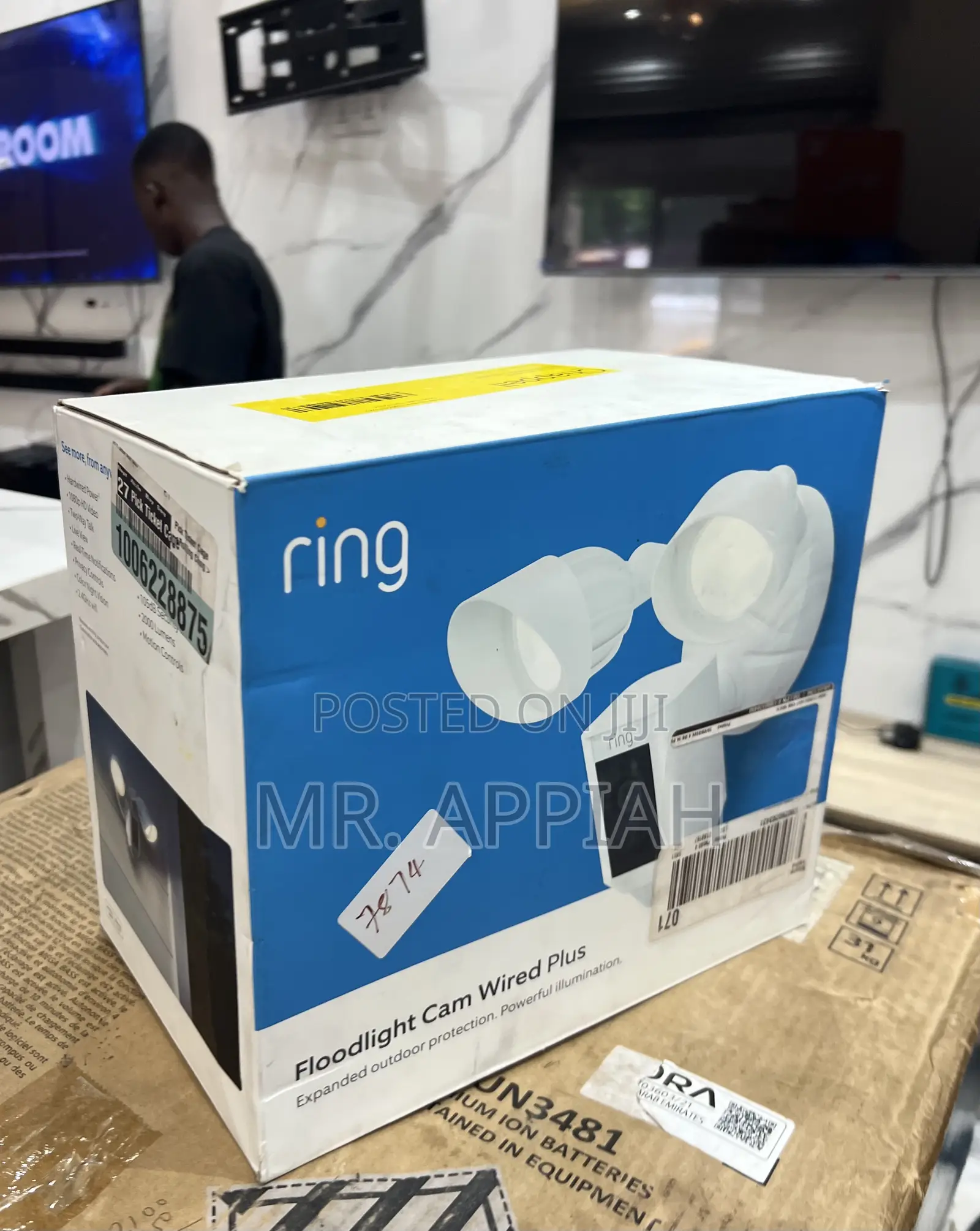 Check Out Classic Ring Floodlight Cam Wired Plus(White)