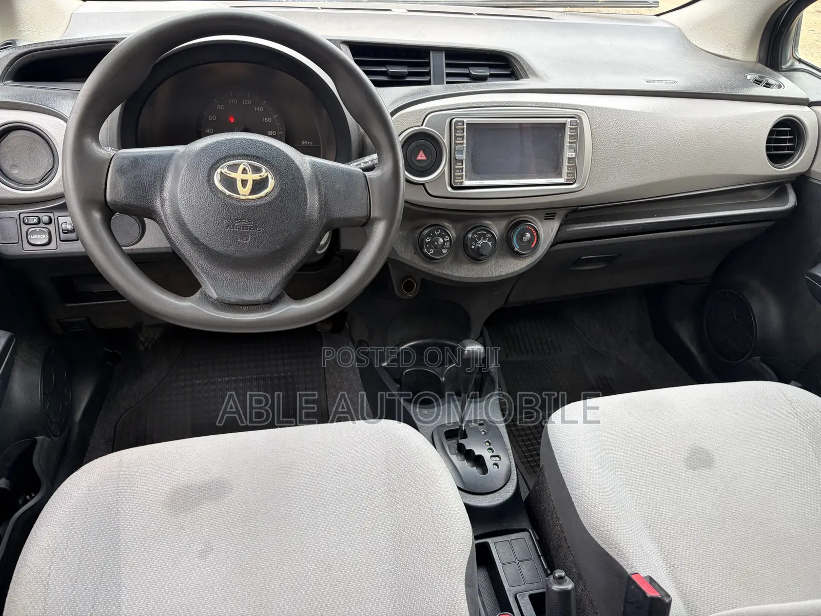 Toyota Vitz 1.0 FWD 3dr 2012 Blue