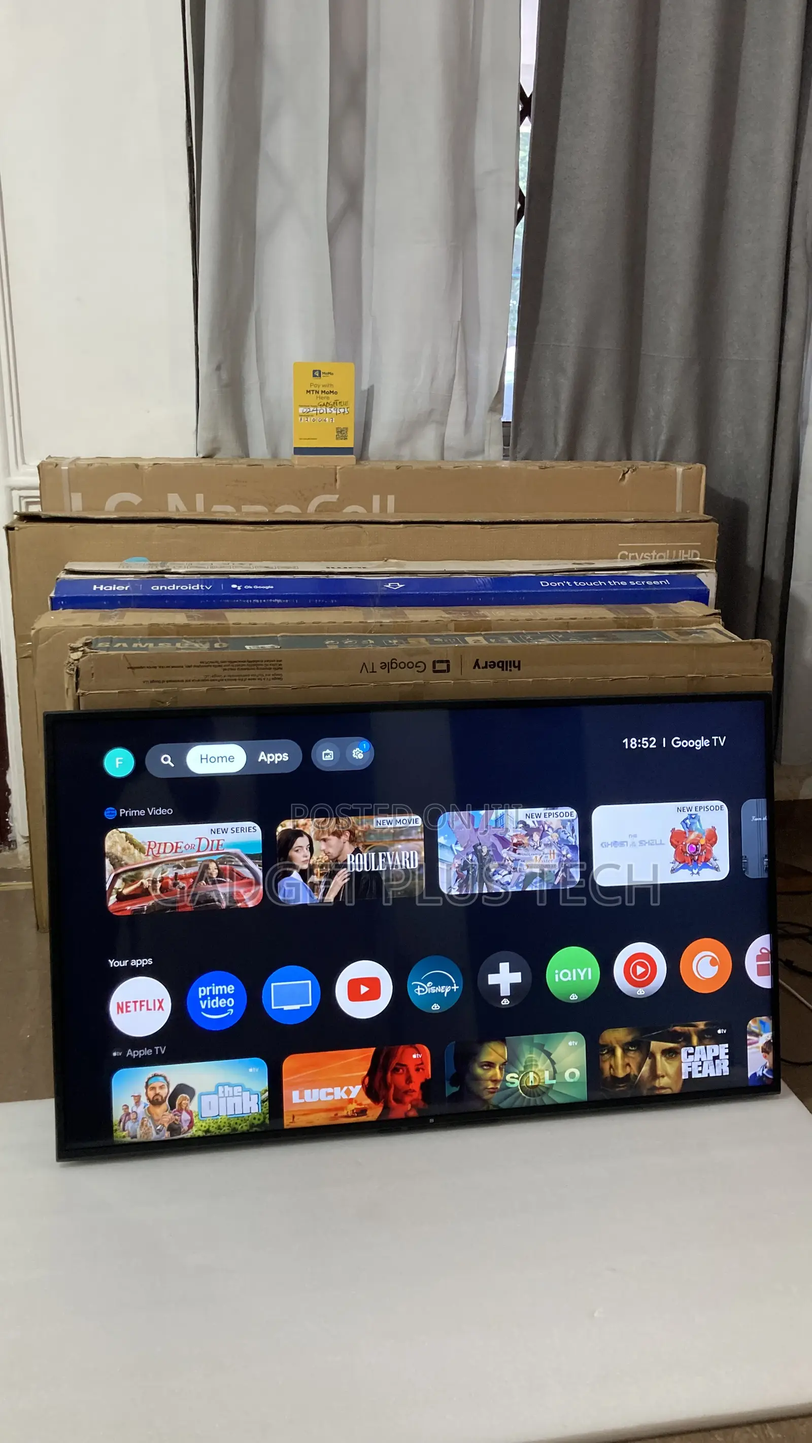 2023/24 55” Sony Bravia UHD Smart TV
