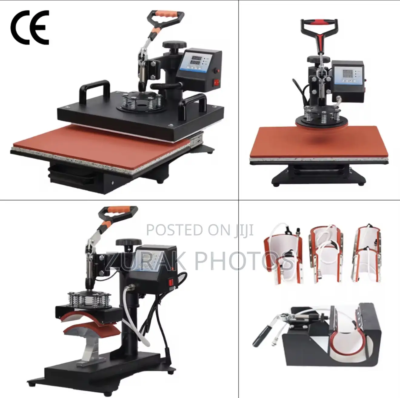 Heat Press Machine 29x38 A3 Size 5 in 1