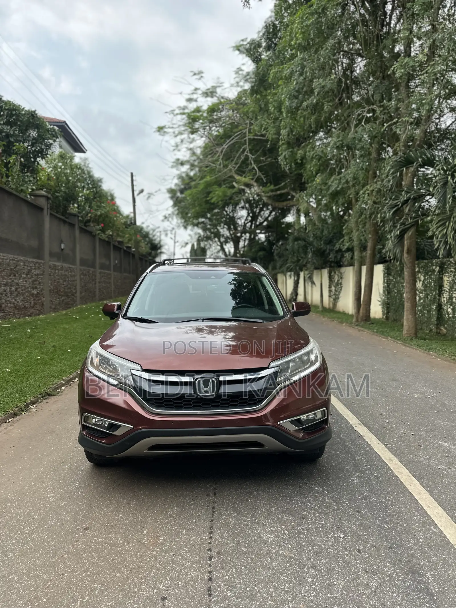 Honda CR-V Touring 4dr SUV AWD (2.4L 4cyl CVT) 2015 Burgundy