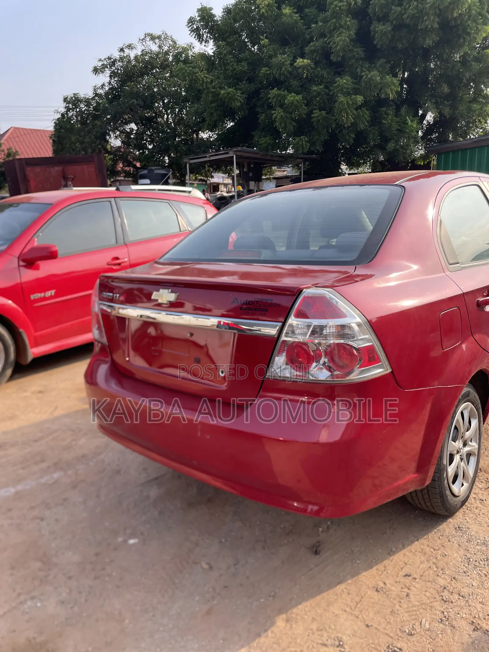 Chevrolet Aveo 2010 Red