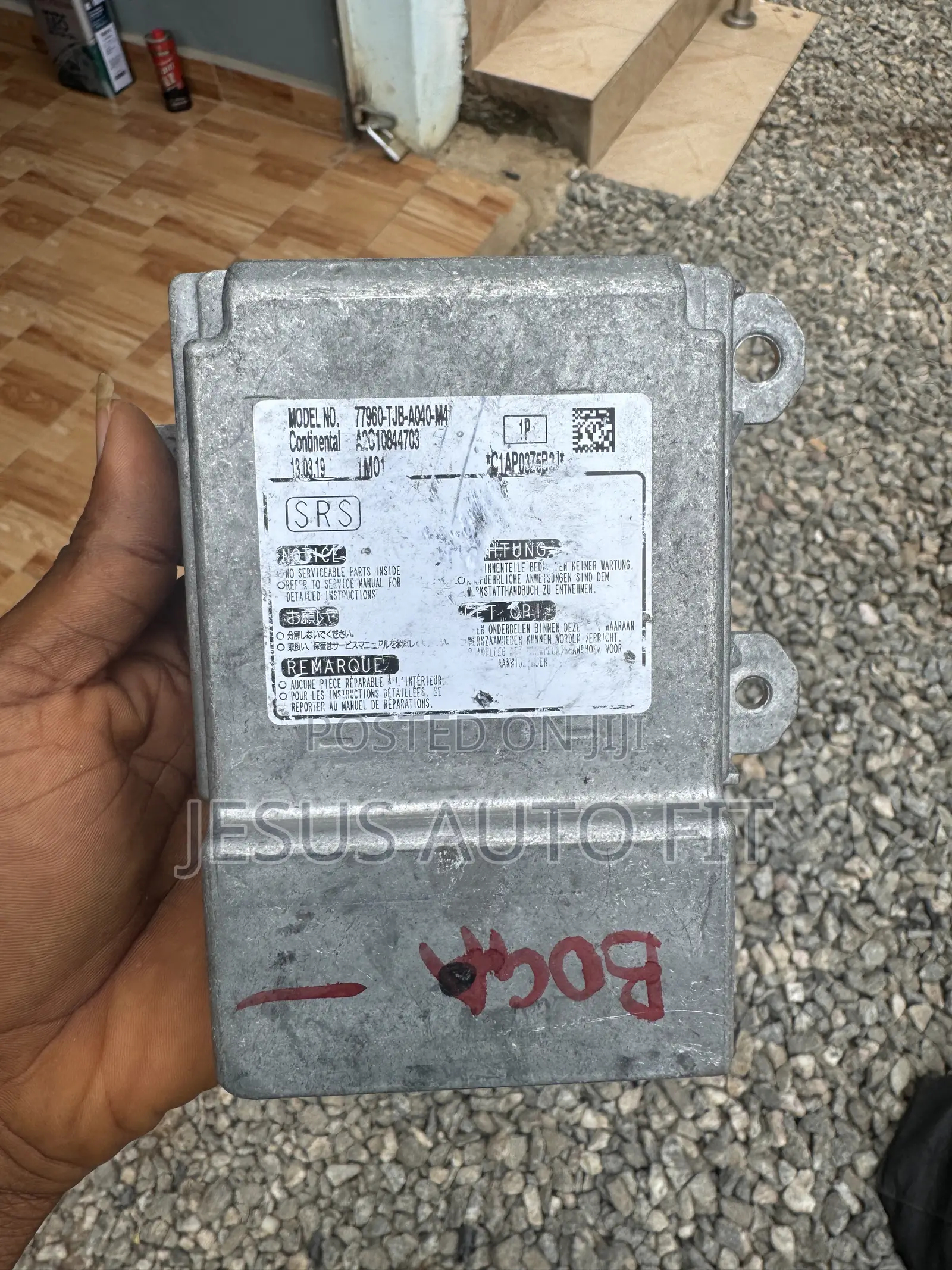 2019-2021 Acura RDX Airbag Control Unit SRS (77960-TJB-A040-Ma)