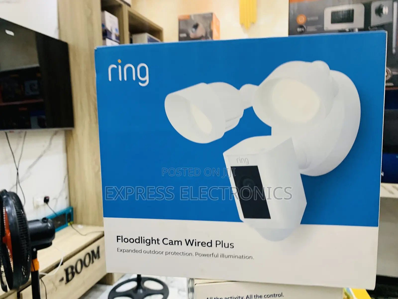 Nice Design Ring - Floodlight Cam Plus Outdoor Wired 1080p Surveillanc