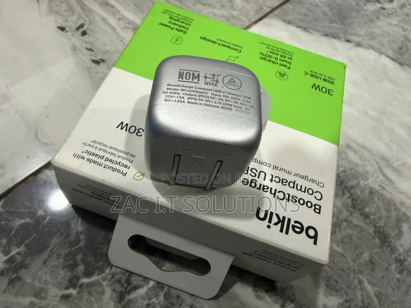 30W Belkin Power Adapter