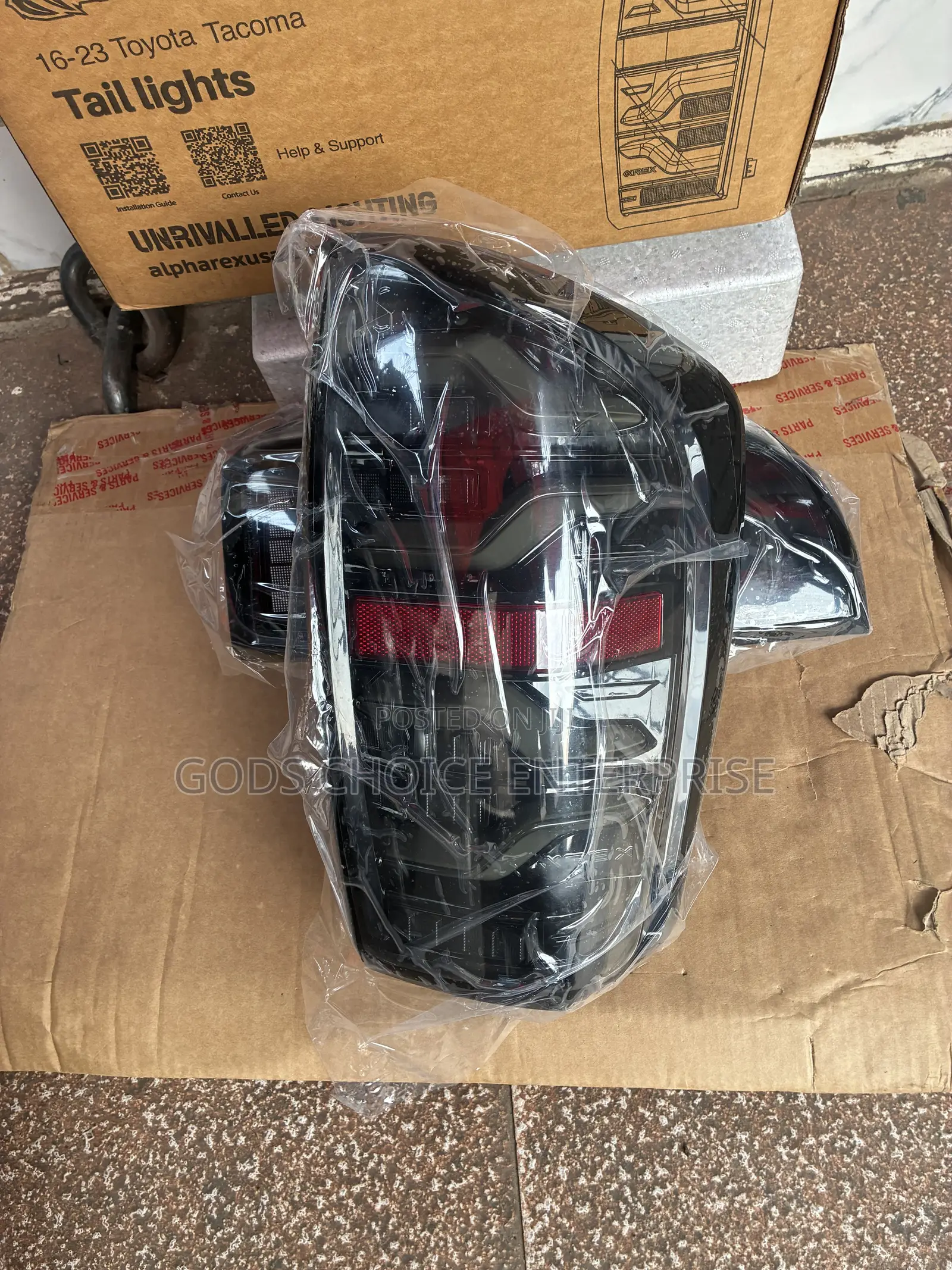 Taillights Tacoma 2020-2021-2022 Smoke Design