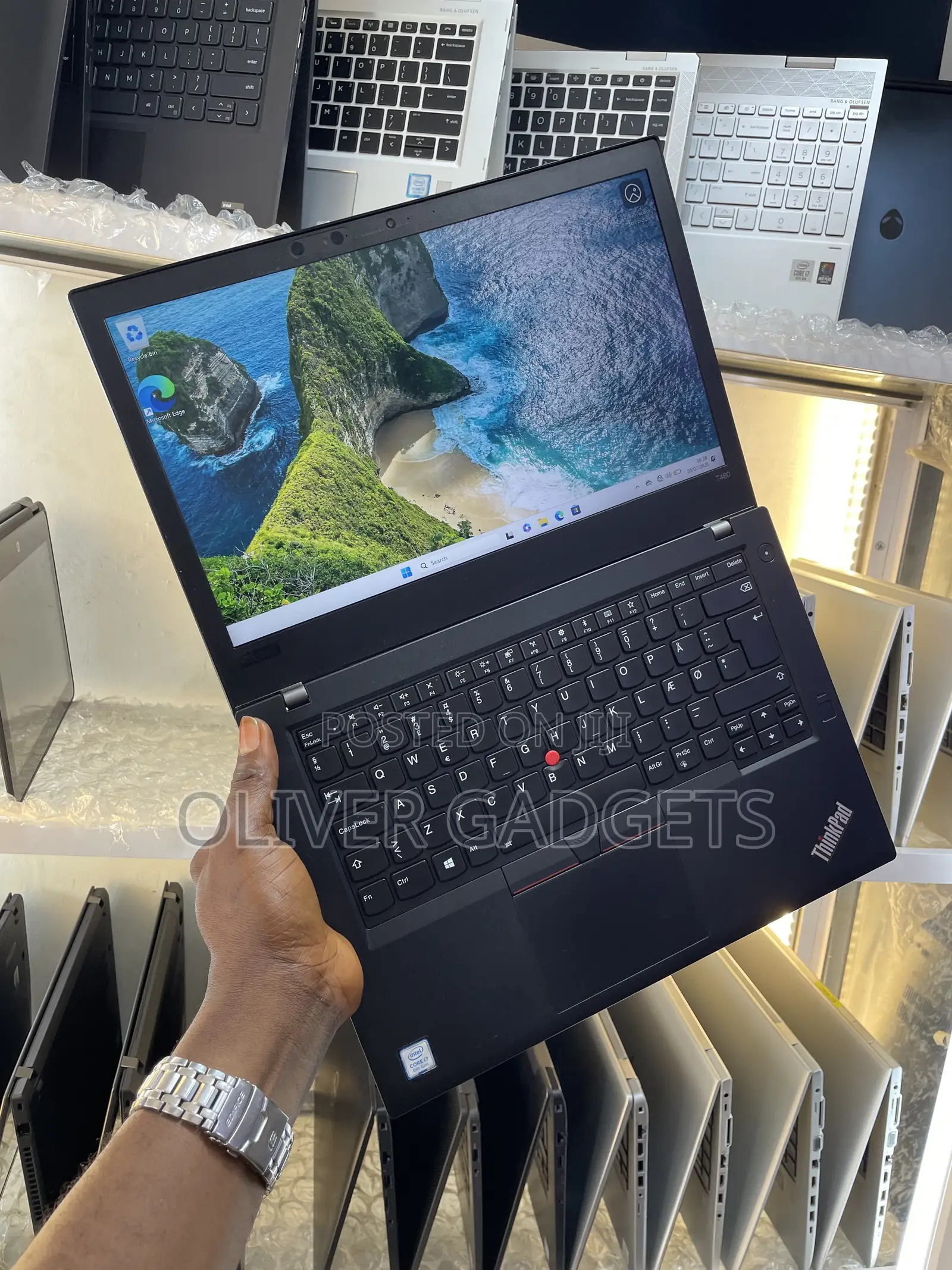 Laptop Lenovo ThinkPad T480 16GB Intel Core i7 SSD 512GB