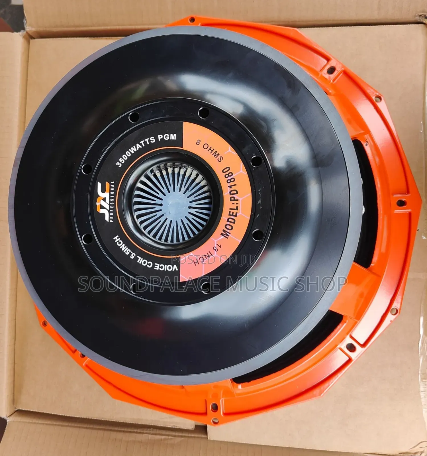 JAC Professional PD1880 18-Inch 3500watt Pair of Naked Speakers