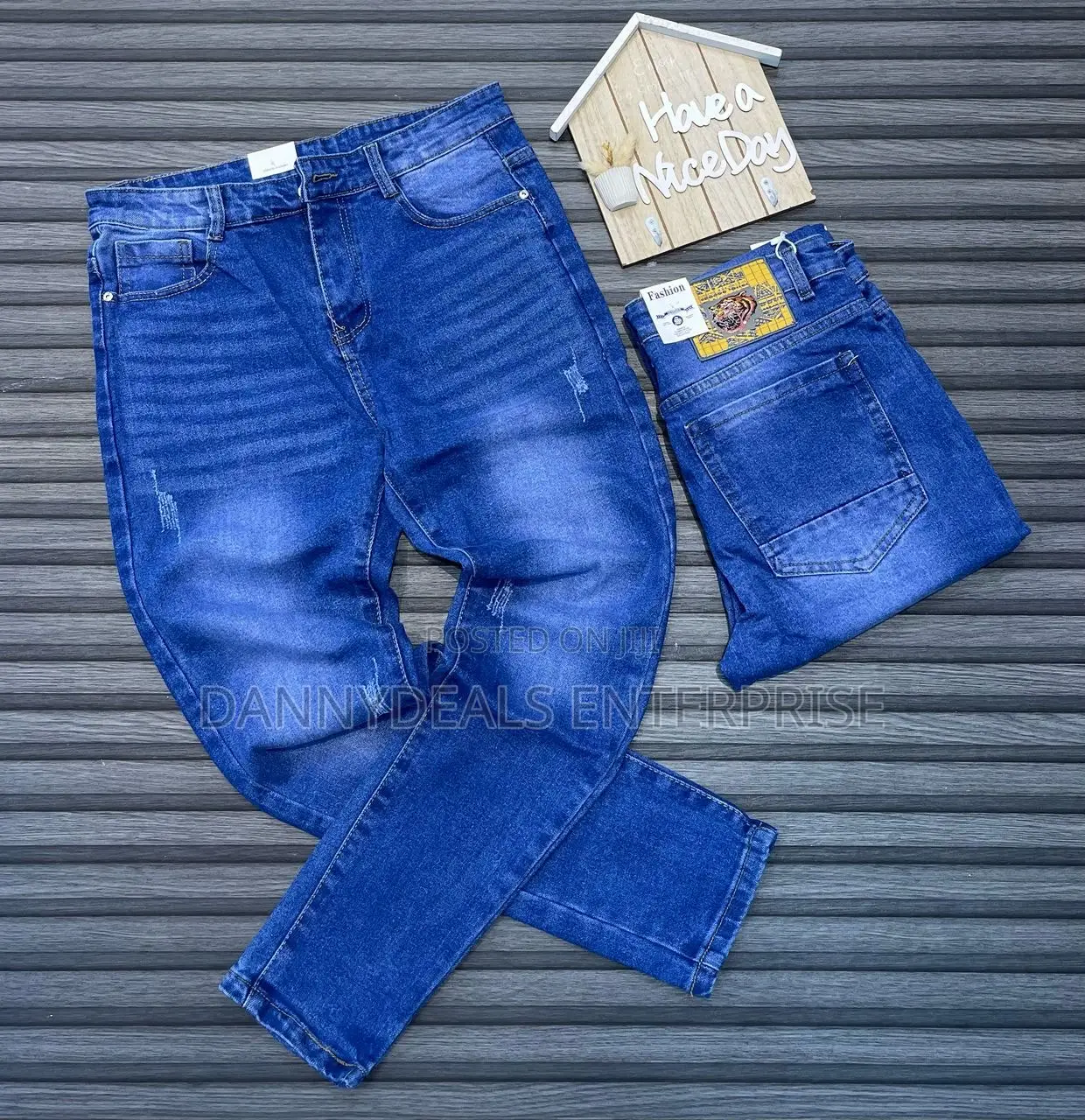 Denim Jeans Bundle – 6 Pairs, Mixed Styles Washes