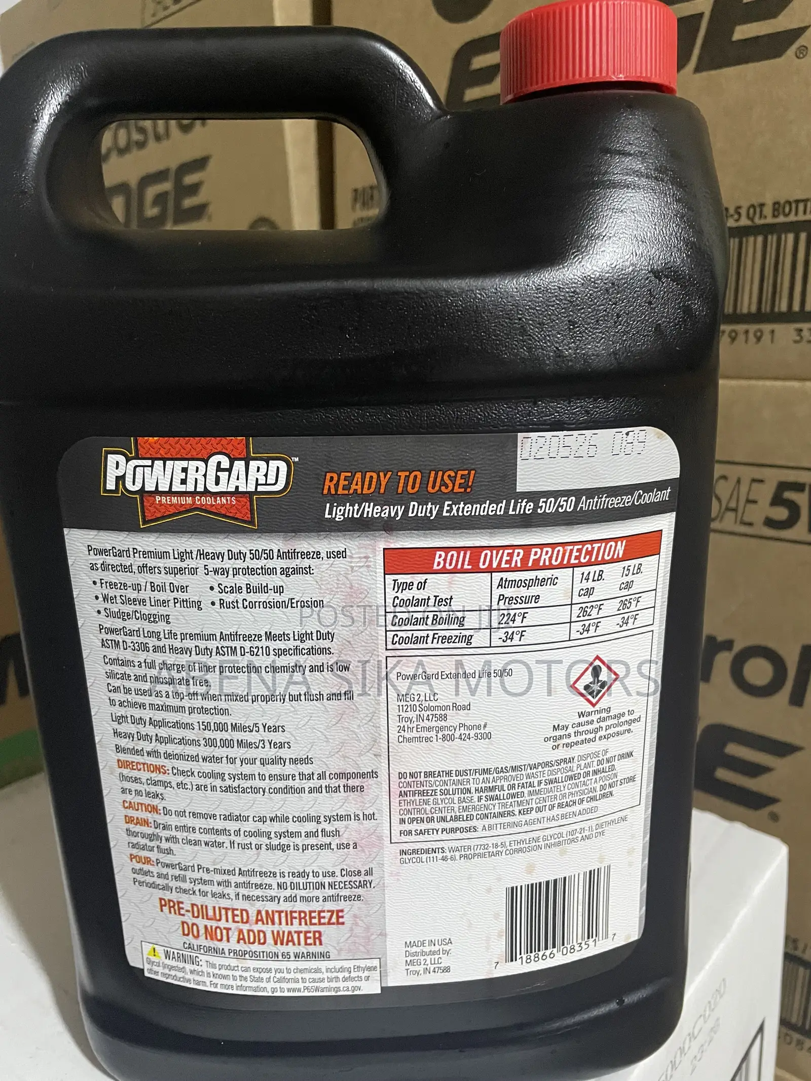 Powergard Antifreeze Coolant