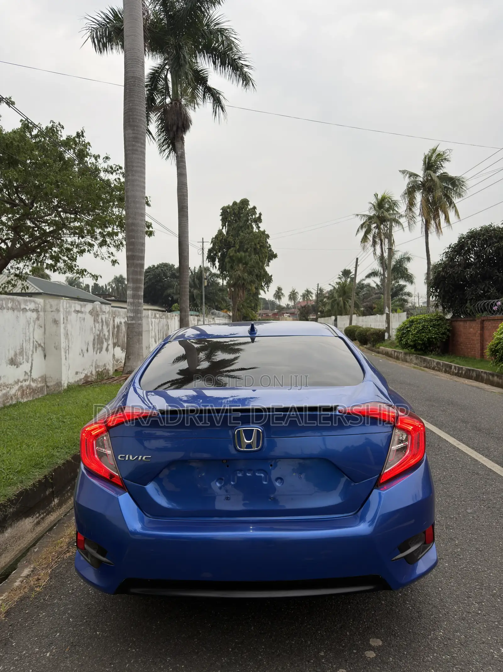 Honda Civic EX-T 4dr Sedan (1.5L 4cyl) 2017 Blue
