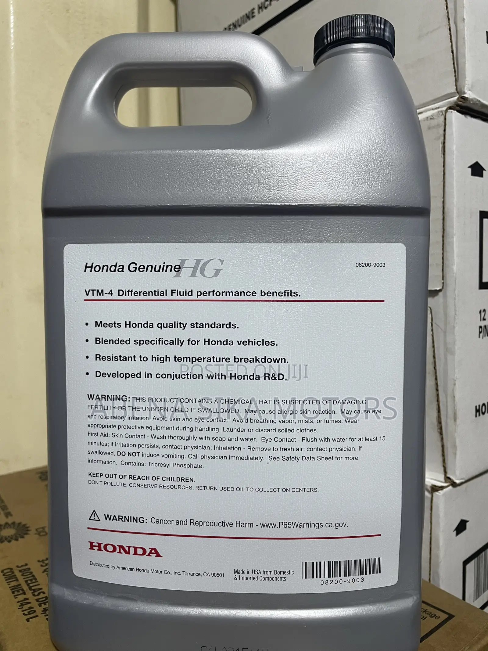 HONDA Genuine VTM-4 Differential Fliuid