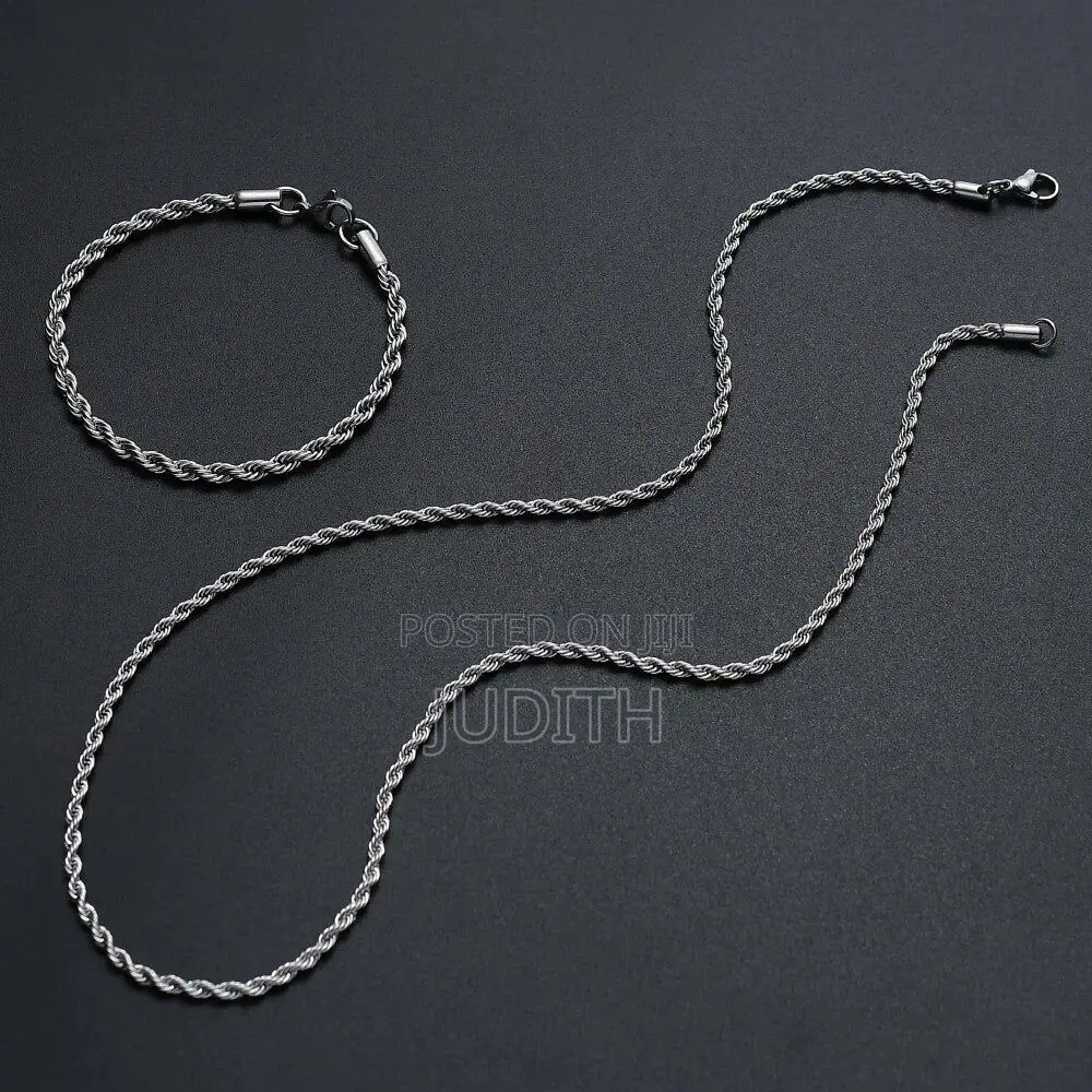 Men’s Necklace and Bracelet