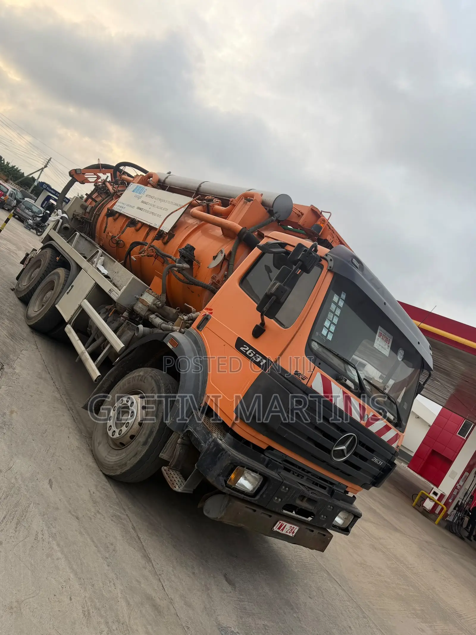 Mercedes Benz 2631 Cesspit Emptie Truck 1995 Model