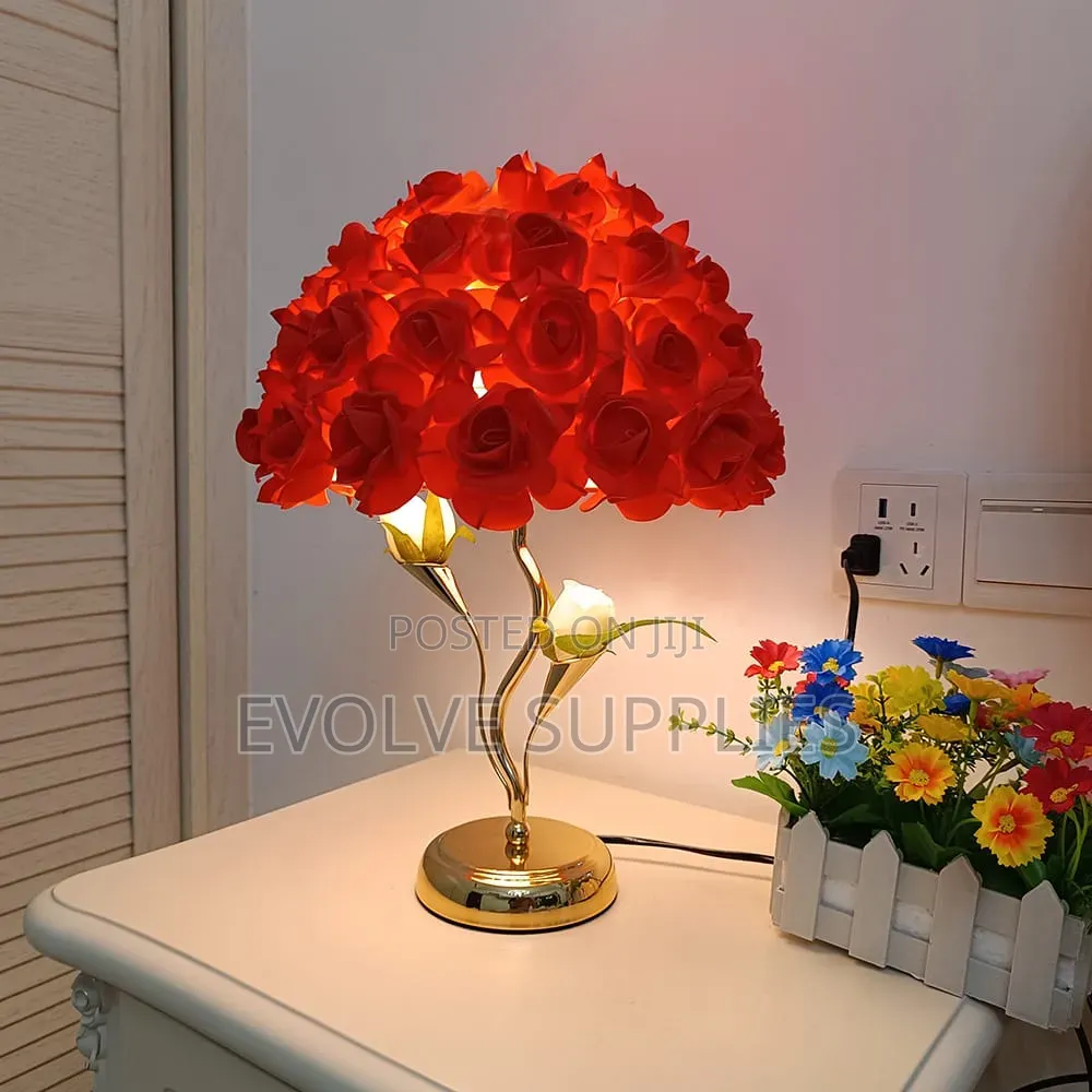 Rose Flower Table Lamp
