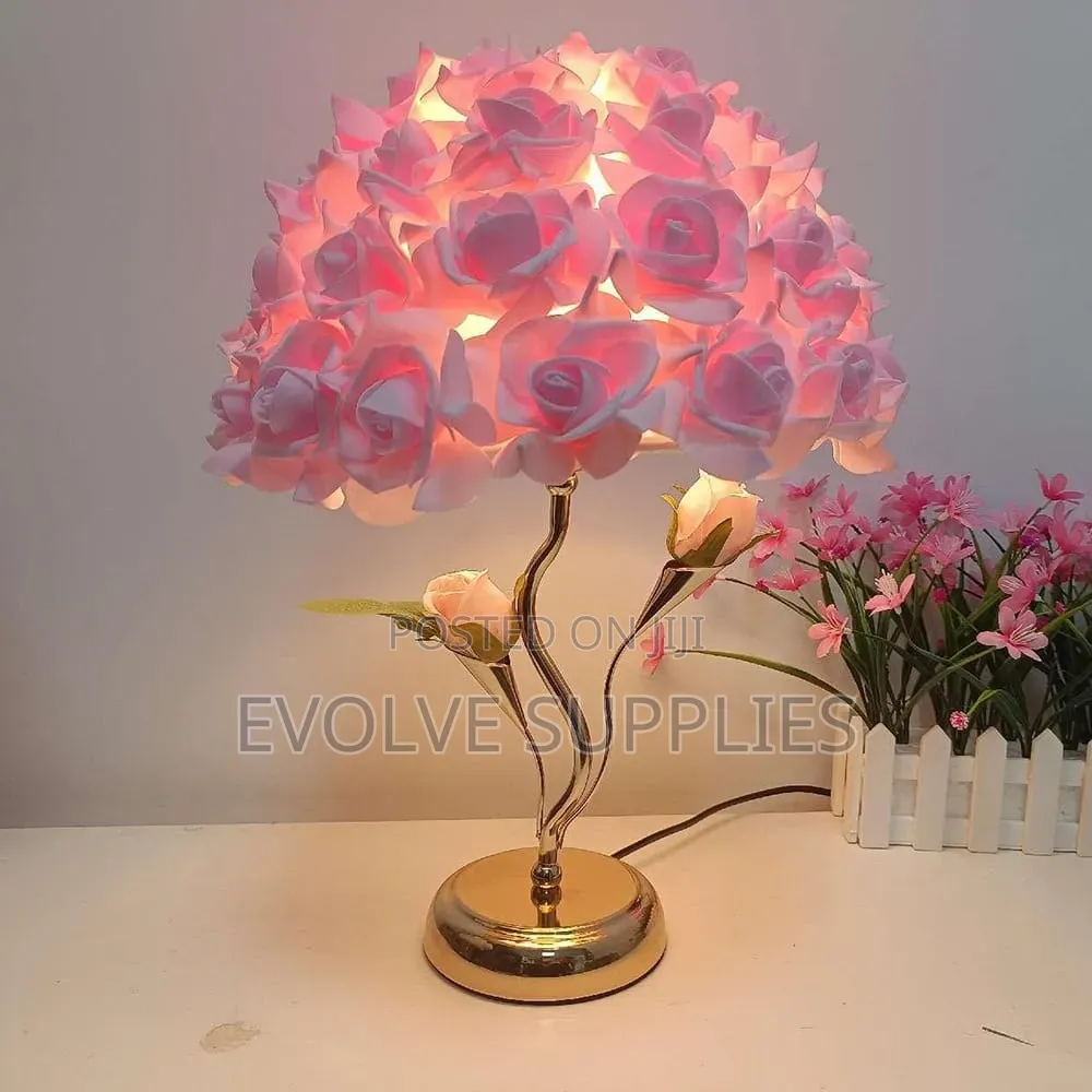 Rose Flower Table Lamp