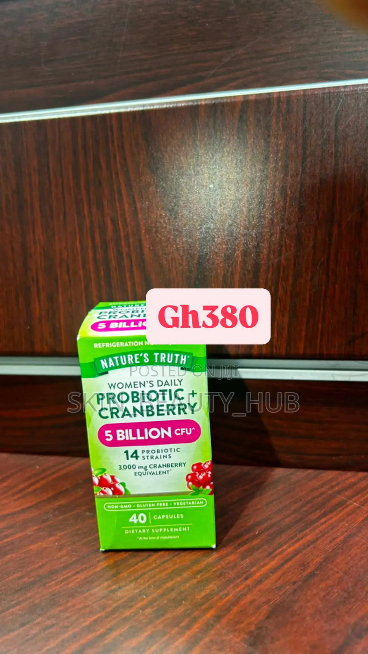 Nature's Truth Women's Daily Probiotic + Cranberry