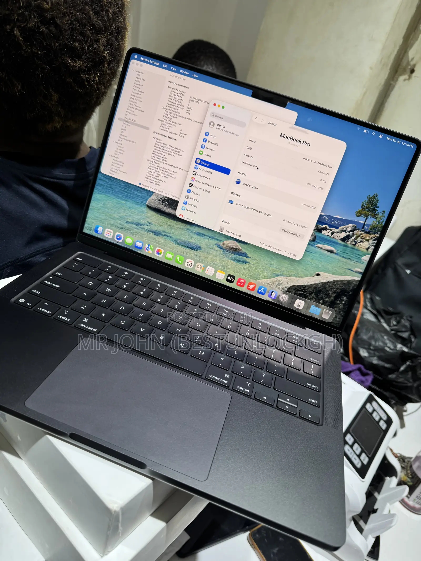 Laptop Apple MacBook Pro 2025 M5 16GB Apple M5 SSD 1T