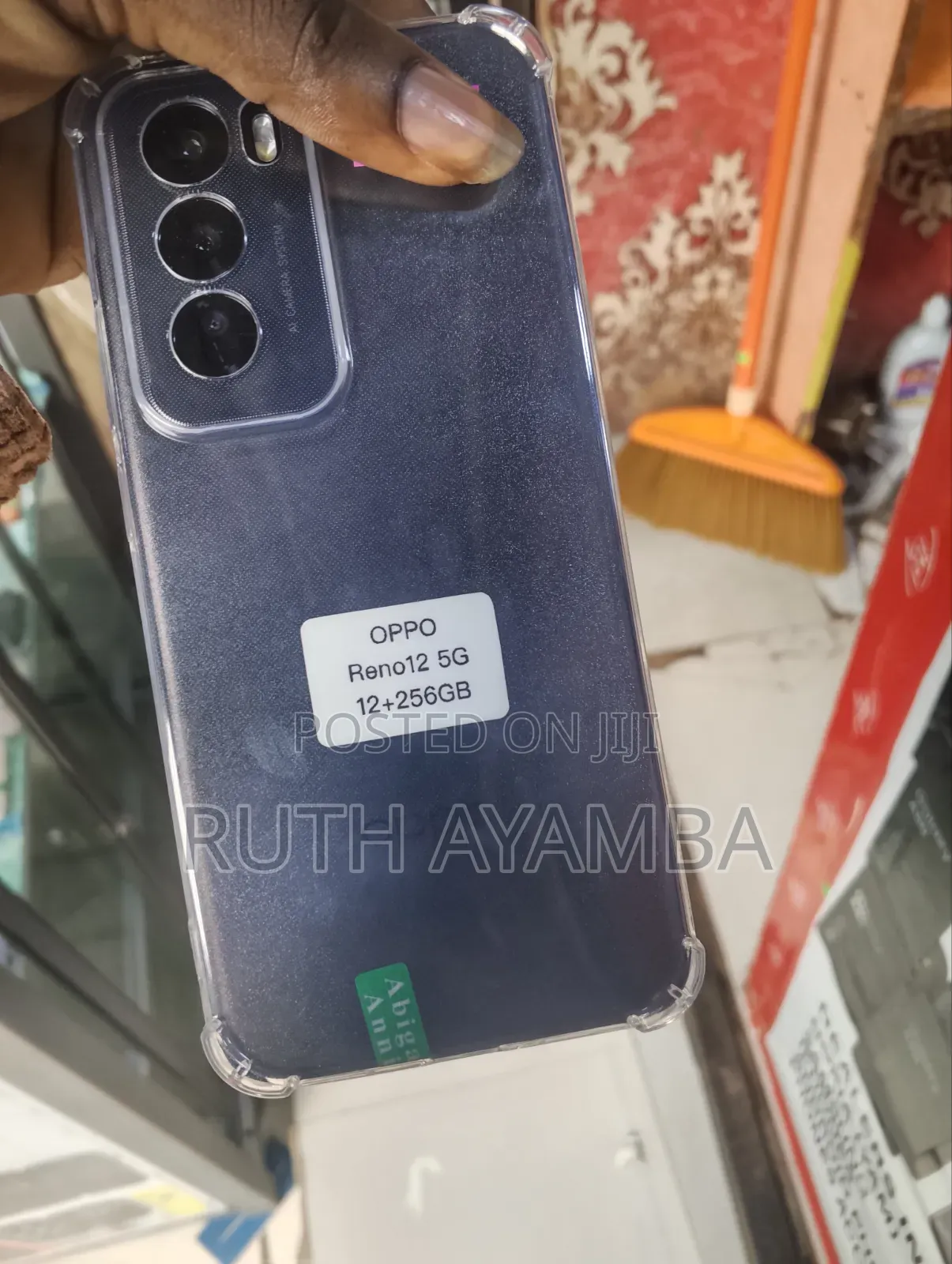 New Oppo Reno 12 5G 256 GB Black