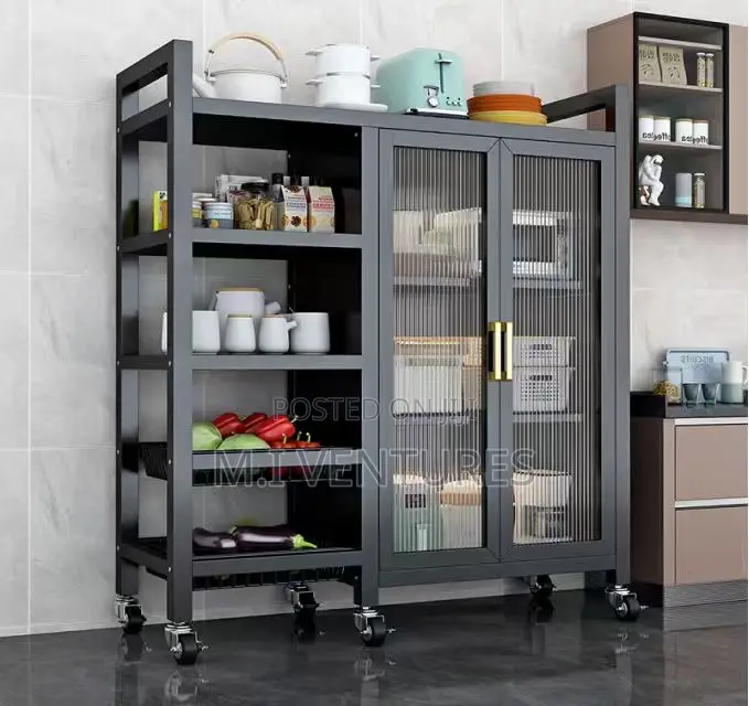 Modern Multi-Purpose Kitchen Pantry Storage Cabinet