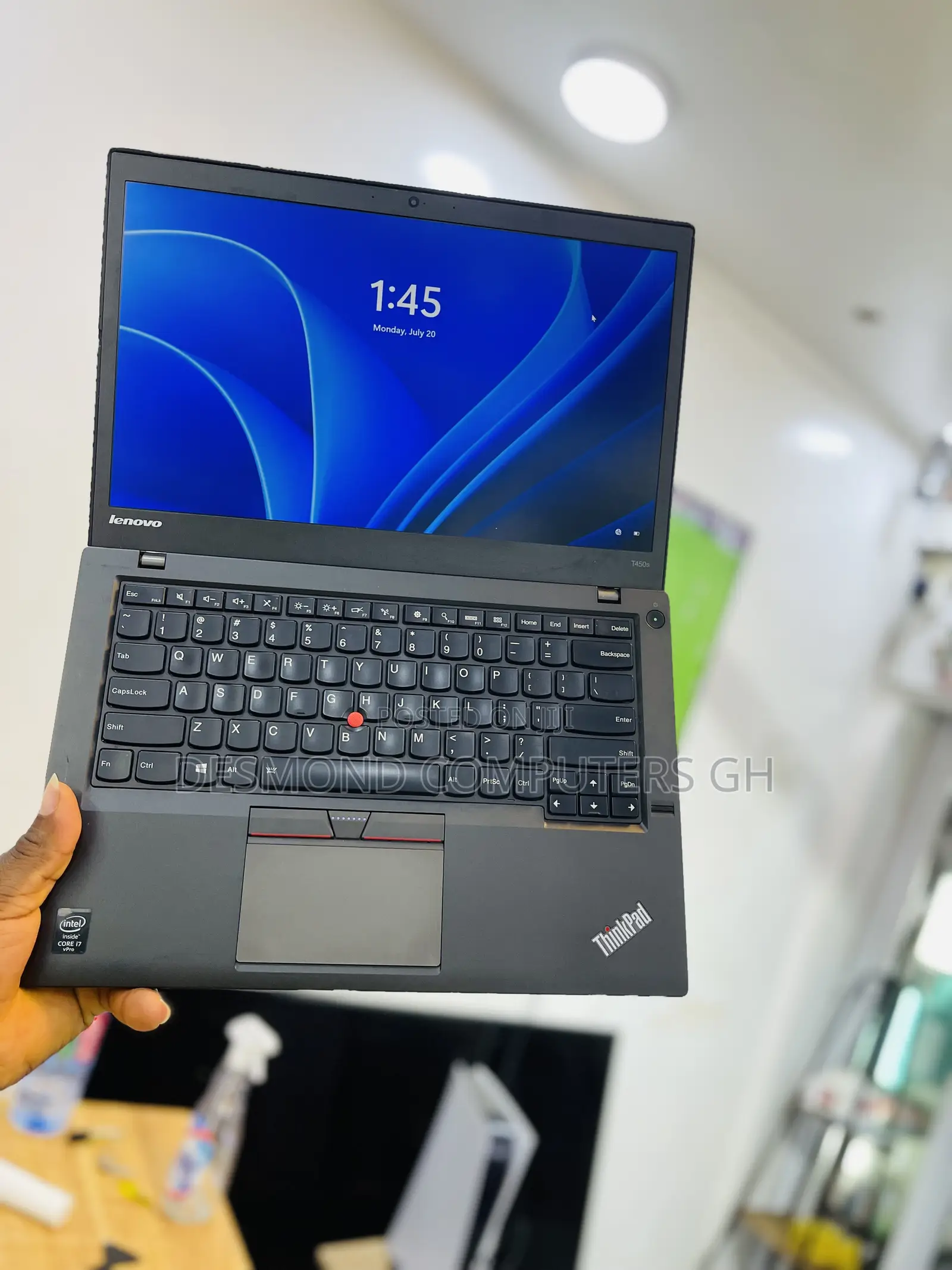 Laptop Lenovo ThinkPad T450 20GB Intel Core i7 SSD 256GB