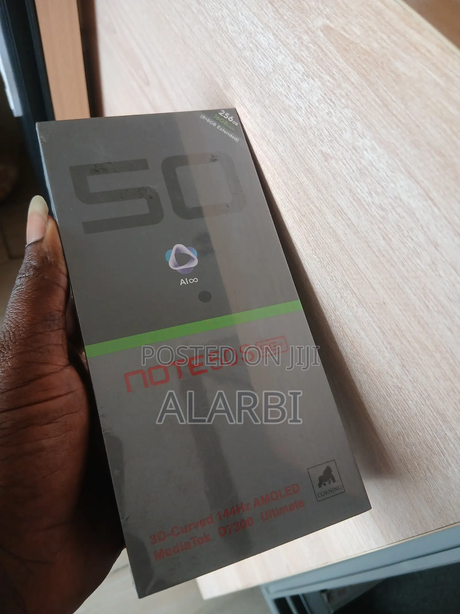 New Infinix Note 50s 256 GB Black