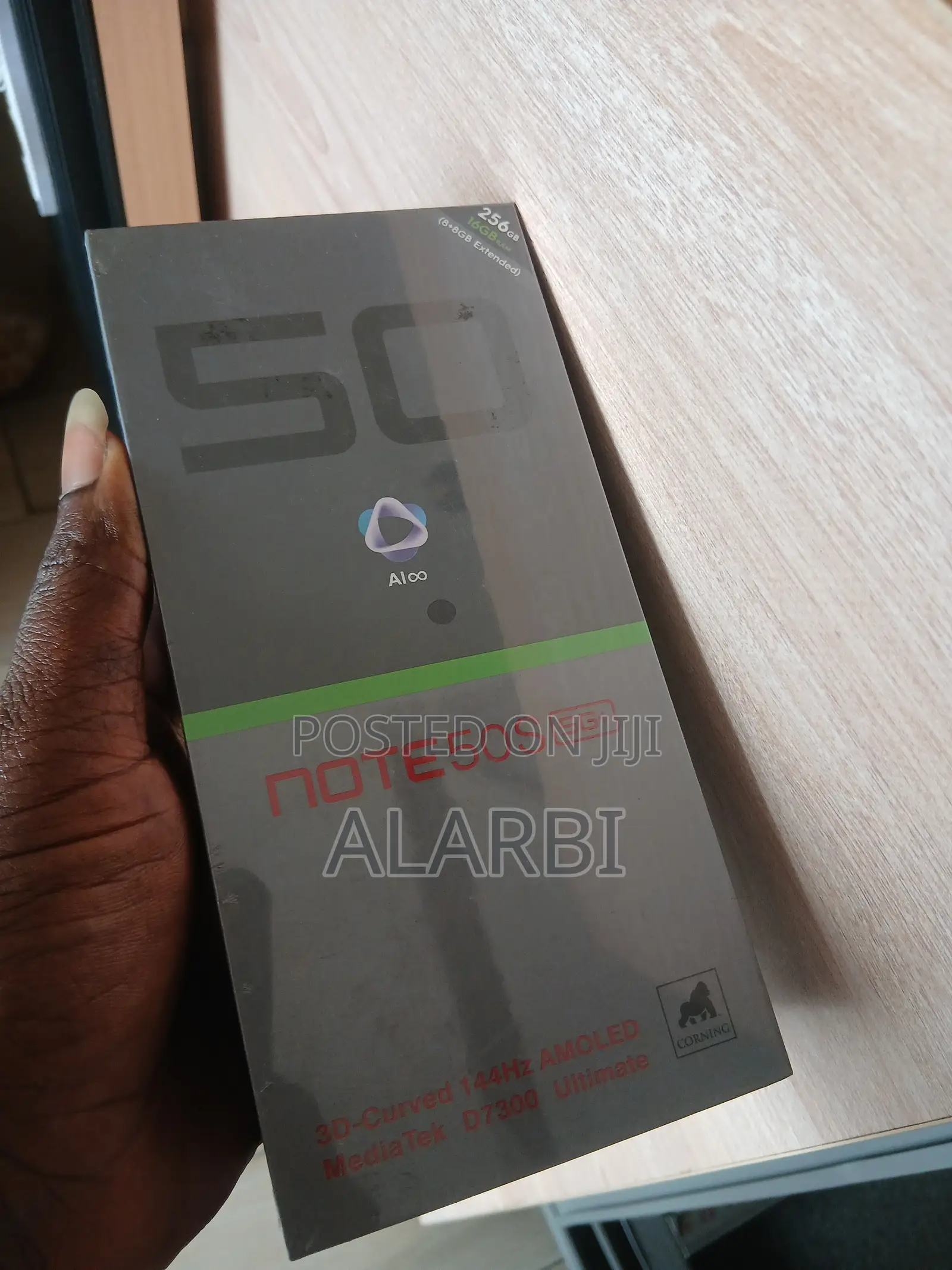 New Infinix Note 50s 256 GB Black