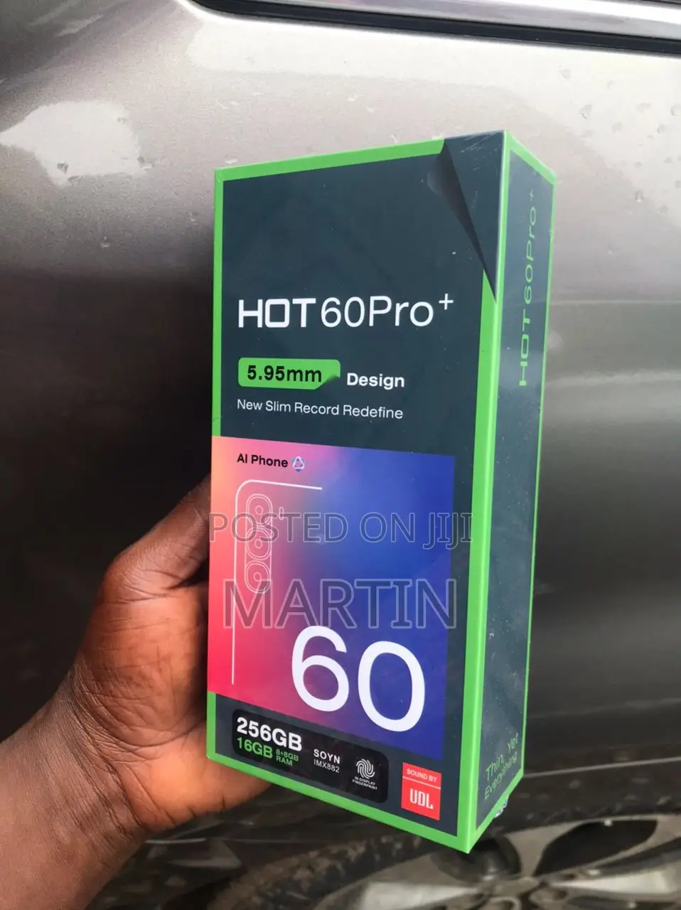 New Infinix Hot 60 Pro+ 256 GB Black