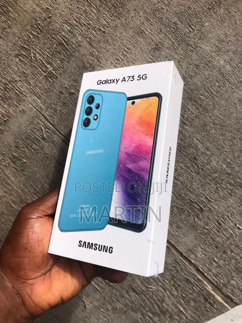 New Samsung Galaxy A73 5G 256 GB Blue