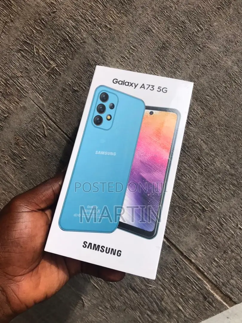 New Samsung Galaxy A73 5G 256 GB Blue