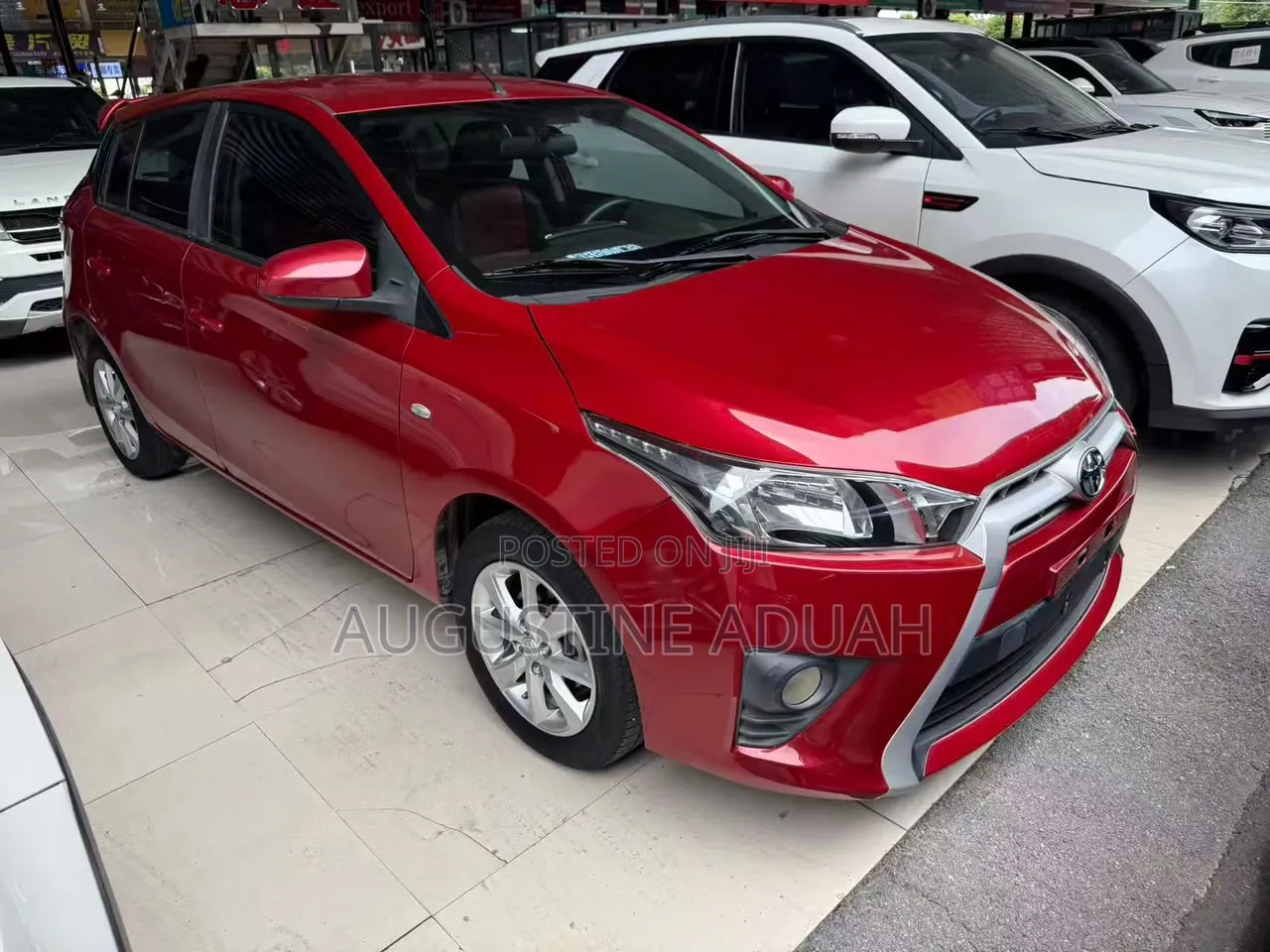 Toyota Yaris 2014 Red