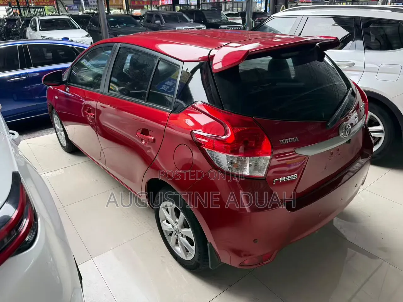 Toyota Yaris 2014 Red
