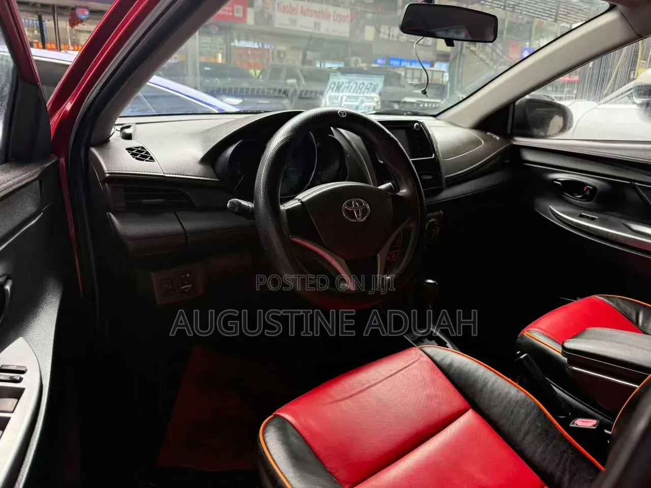 Toyota Yaris 2014 Red