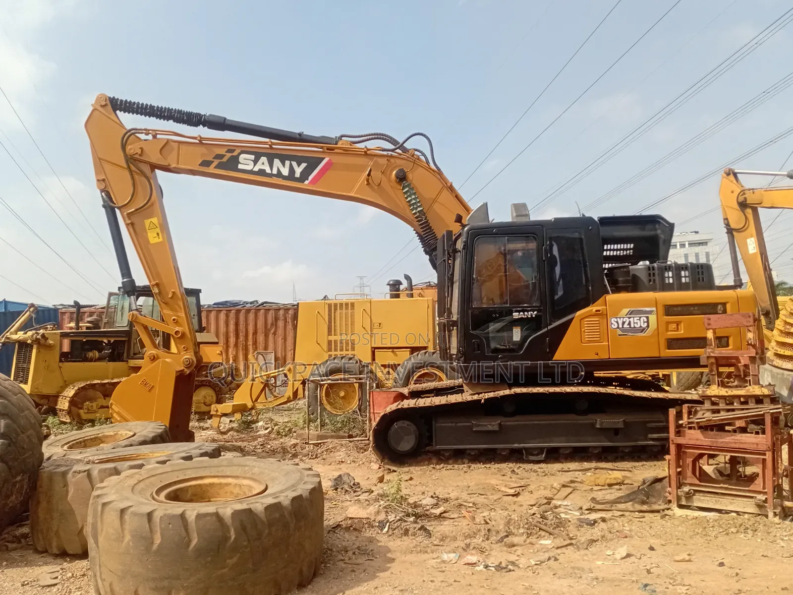Used Excavator for Sale - Sany 215C