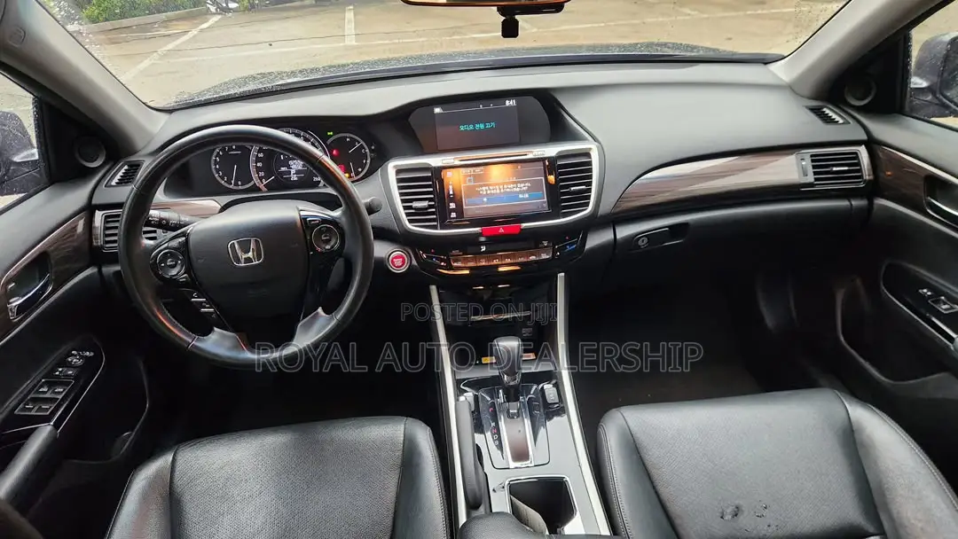 Honda Accord LX 4dr Sedan FWD (2.4L 4cyl 2A) 2017 Black