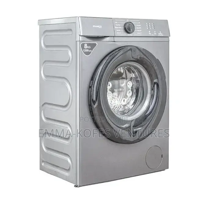 -6kg - Front Load Washing Machine - Silver + 12 Months Warranty