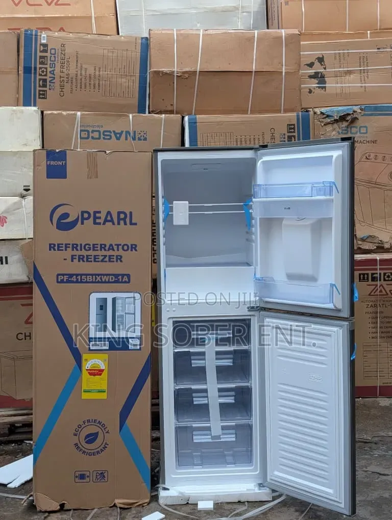 Pearl PF 415bixwd-1a 
Fridge- Freezer With Water Dispenser 246L 4350