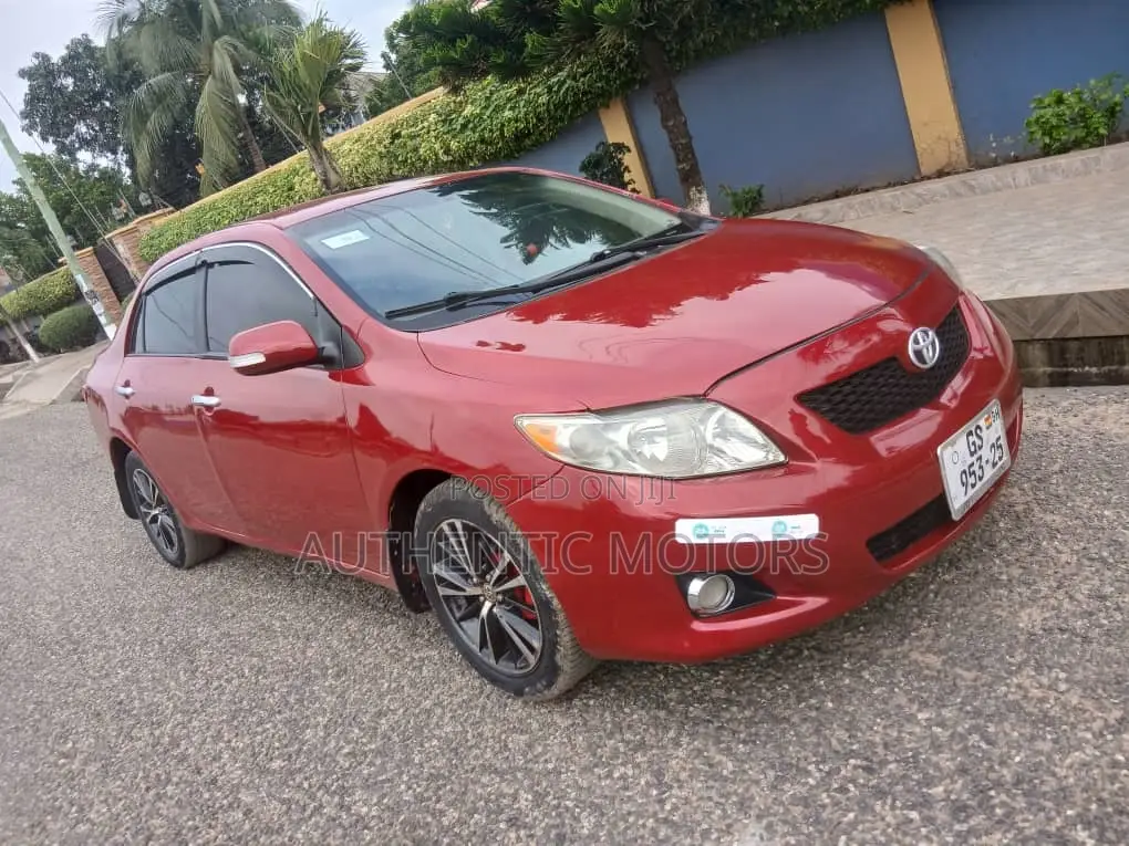 Toyota Corolla 2010 Red