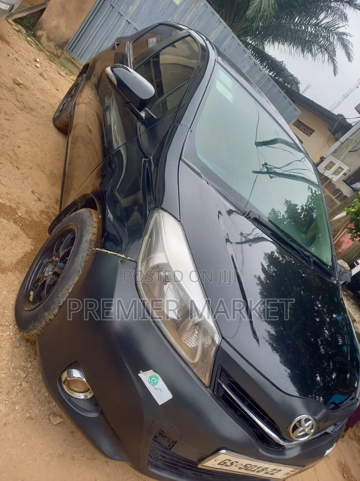 Toyota Vitz 1.3 FWD 5dr 2012 Black
