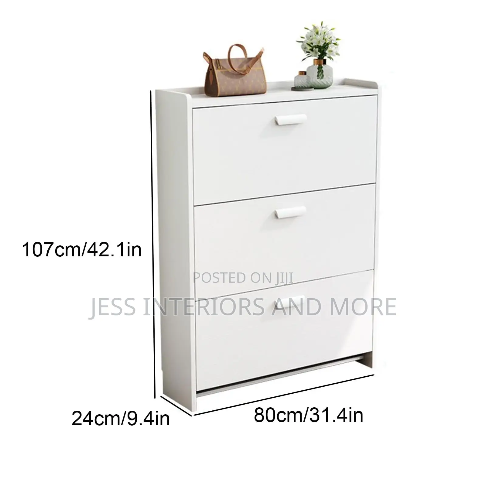 Shoe Rack(Cabinet With Flip Drawers)