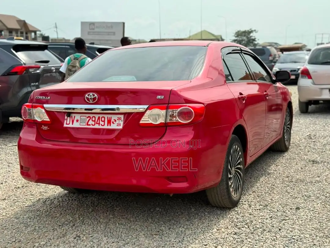 Toyota Corolla LE 4dr Sedan (1.8L 4cyl 4A) 2011 Red