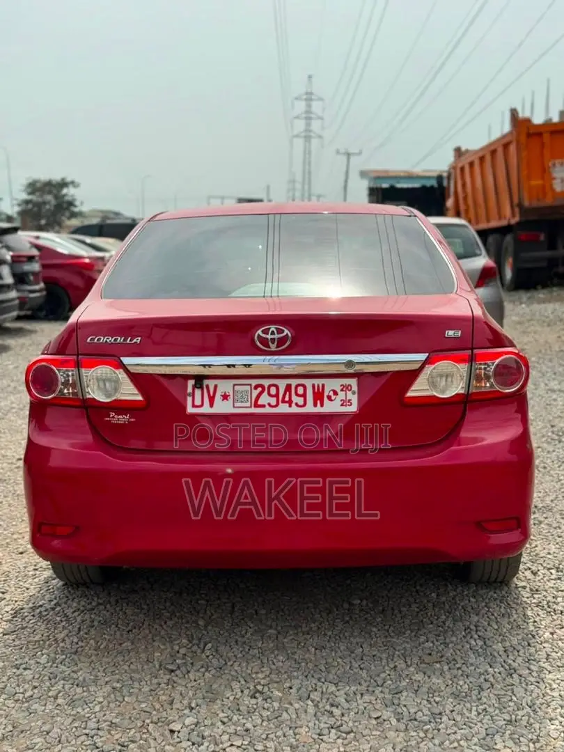 Toyota Corolla LE 4dr Sedan (1.8L 4cyl 4A) 2011 Red