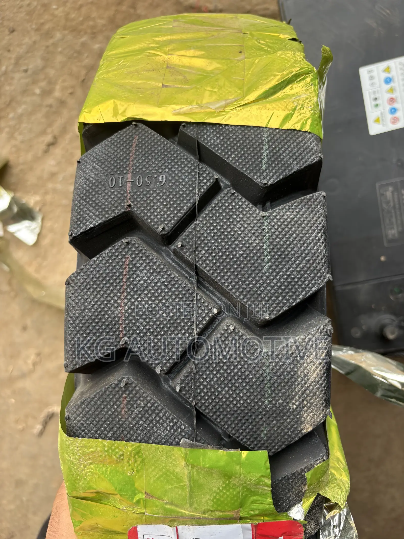 6.50-10 Forklift Tube Tyre