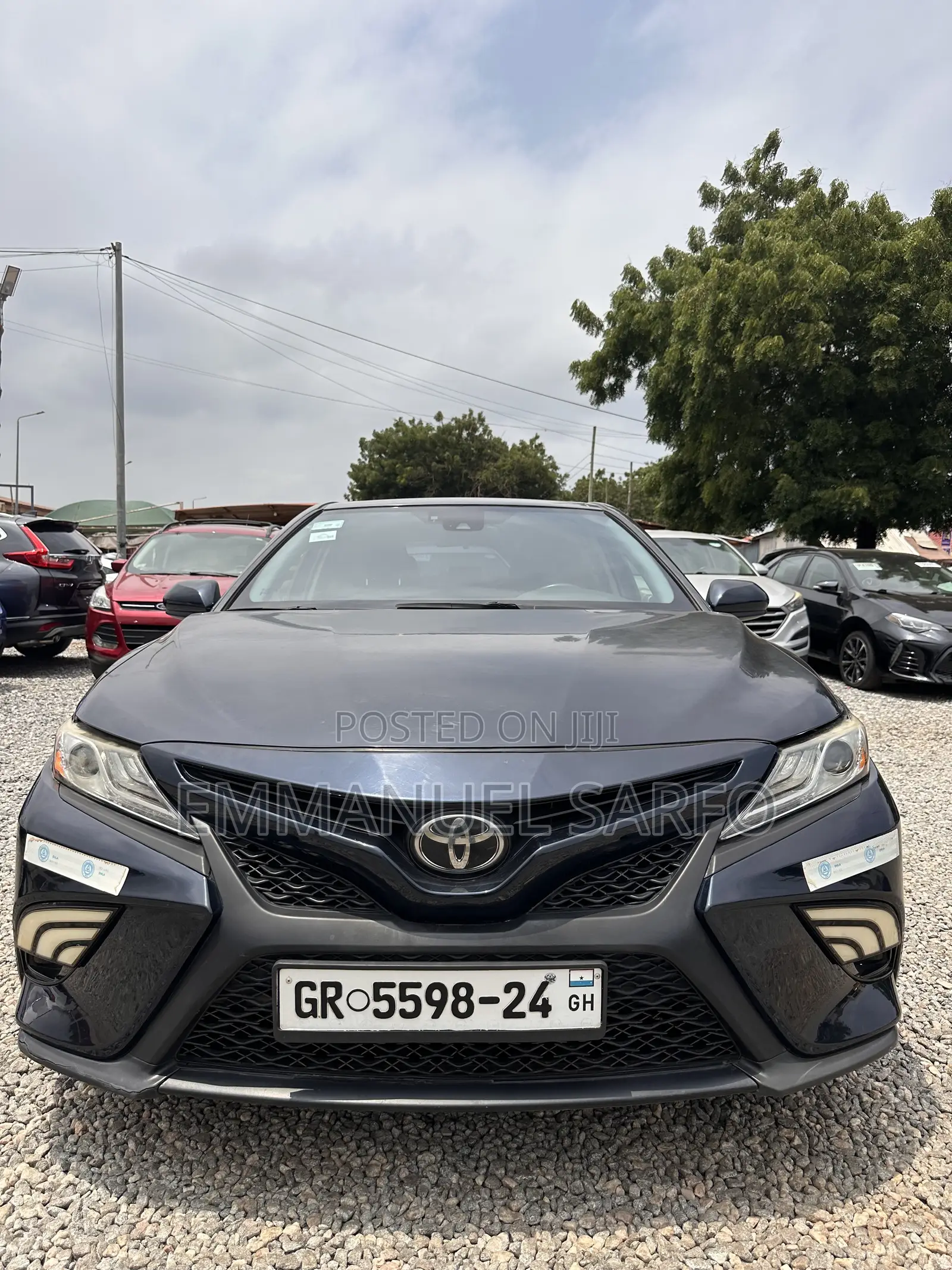 Toyota Camry SE 4dr Sedan (2.5L 4cyl 6A) 2017 Blue
