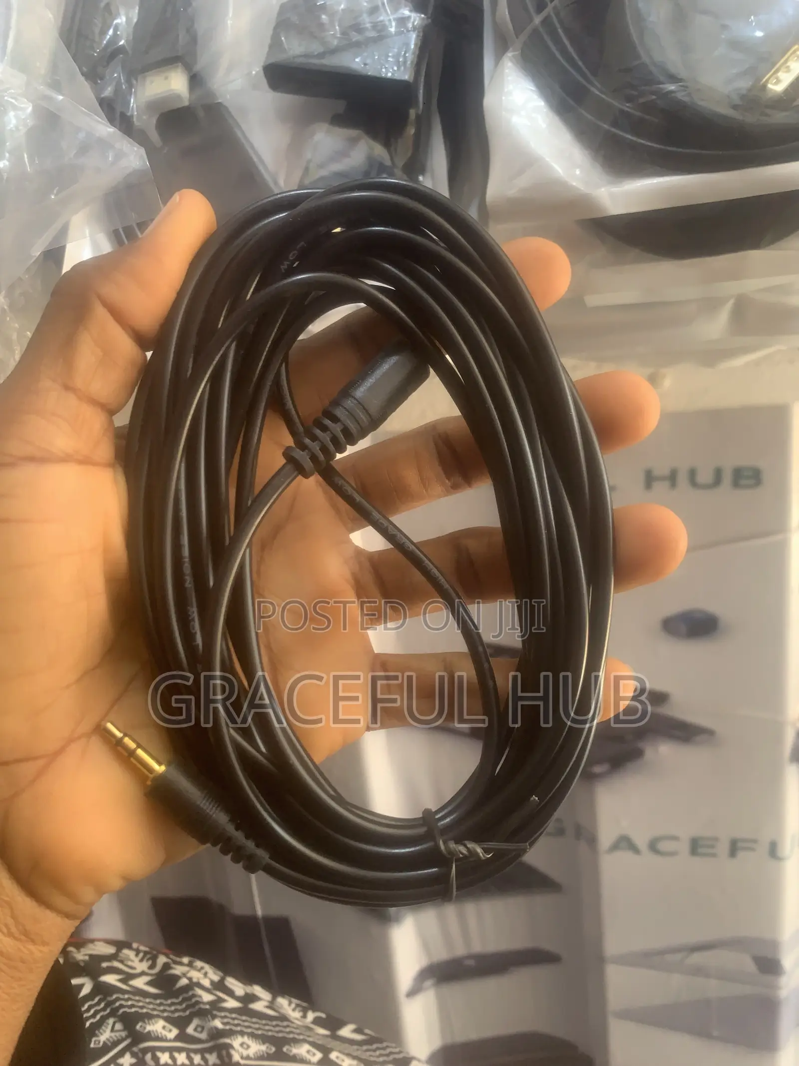 Auxiliary Extension Cable 5m