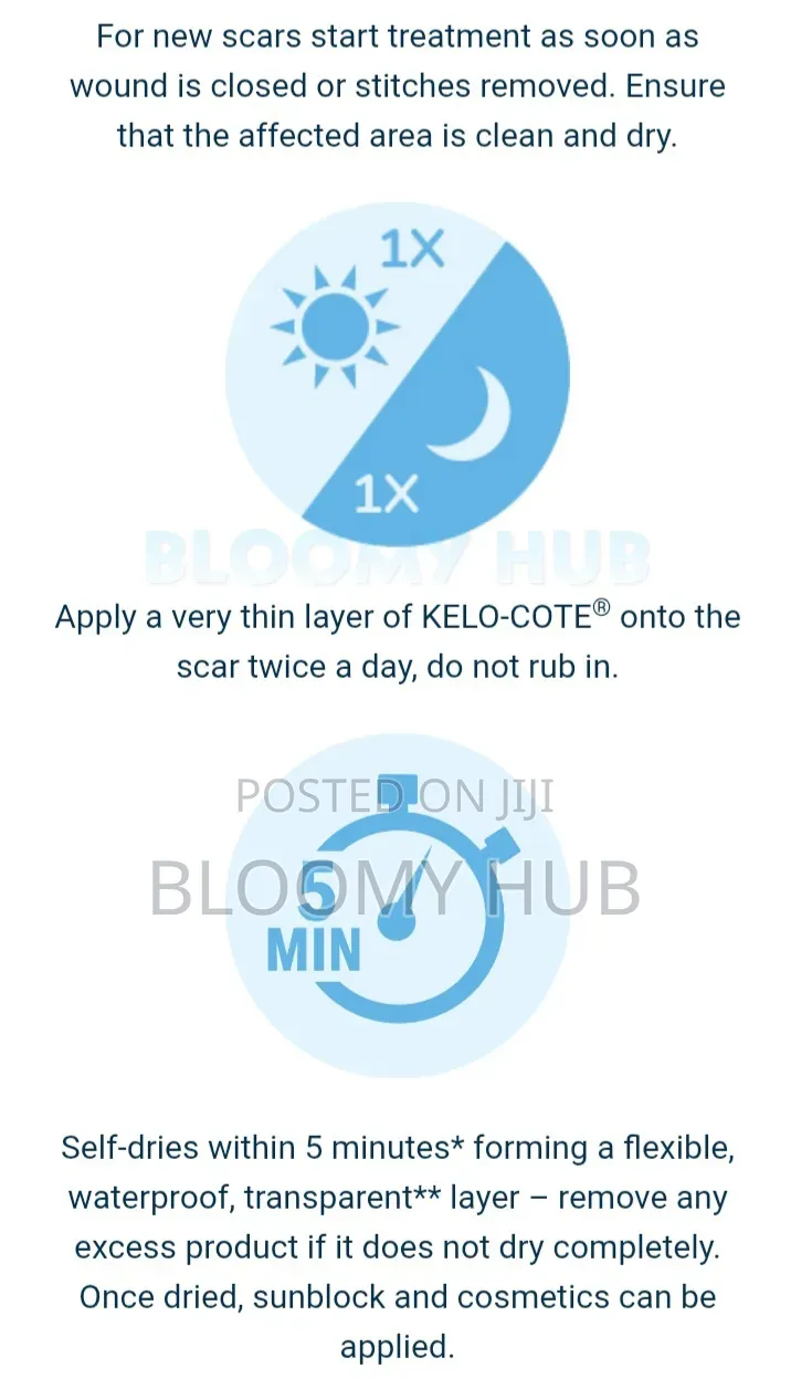 Kelo-Cote Scar Gel / Silicone Formula Scar Treatment