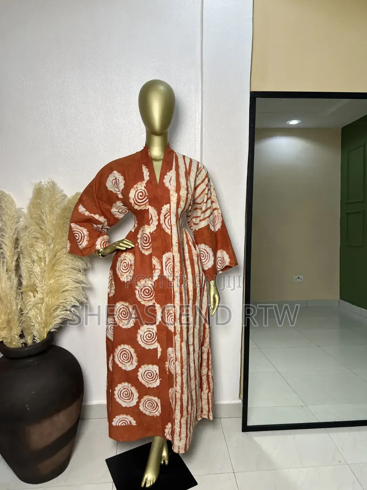Adire Batik Dress