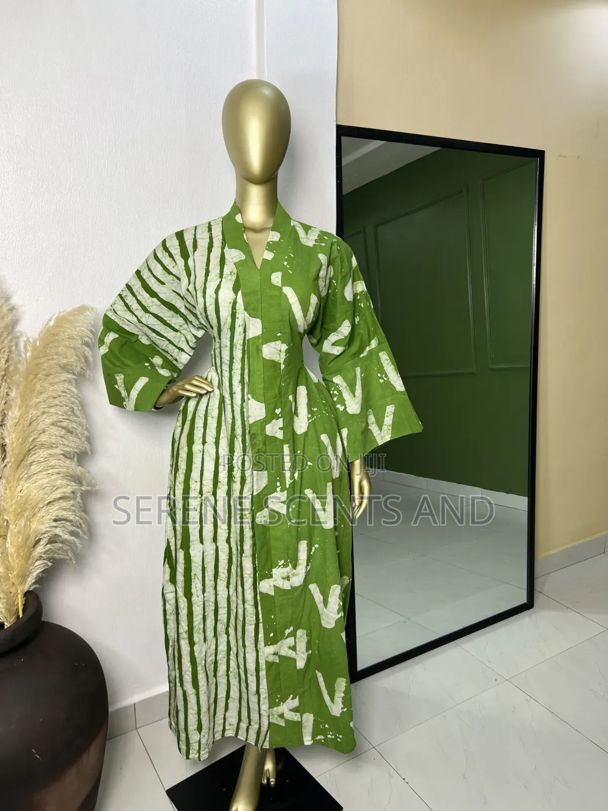 Adire Batik Dress