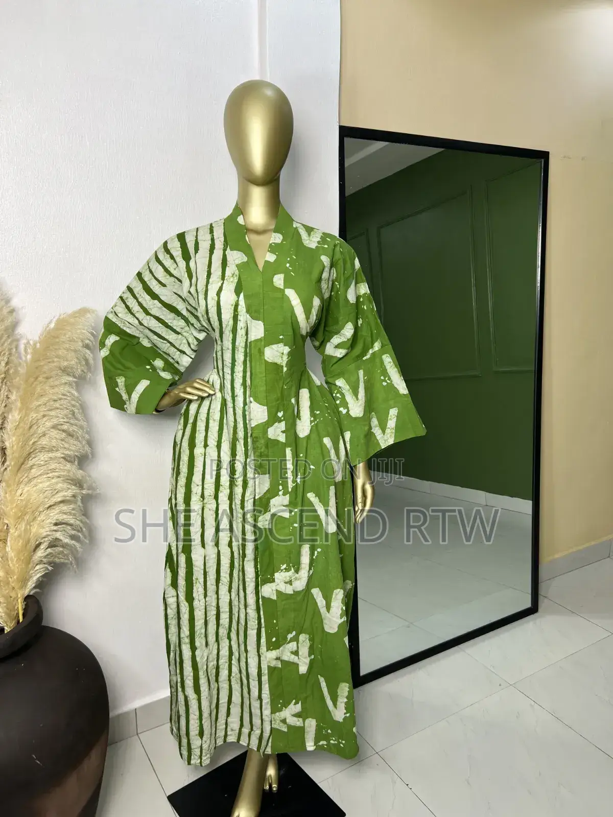 Adire Batik Dress